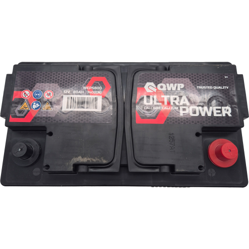 QWP Ultra Power Starterbatterie 12V 80AH 740A