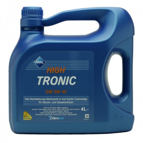 Aral High Tronic 5W-40 Motoröl 4l