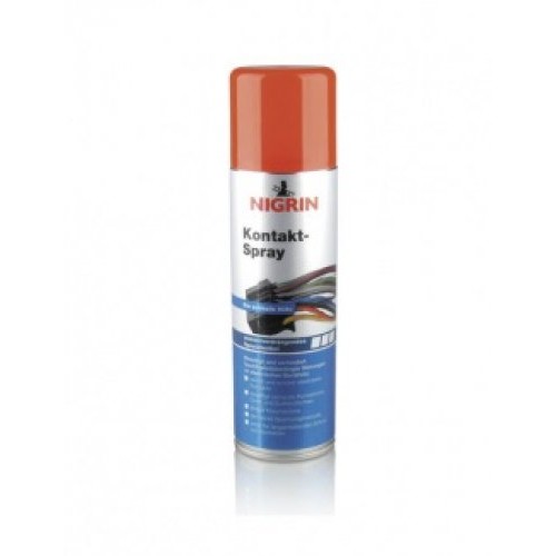 Nigrin 74031 Kontaktspray 250 ml zur Reinigung und Schutz von elektronischen Kontakten