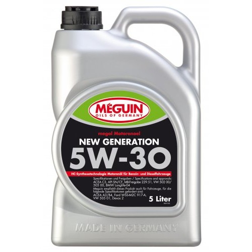 Meguin Megol Motoröl New Generation SAE 5W-30 5l