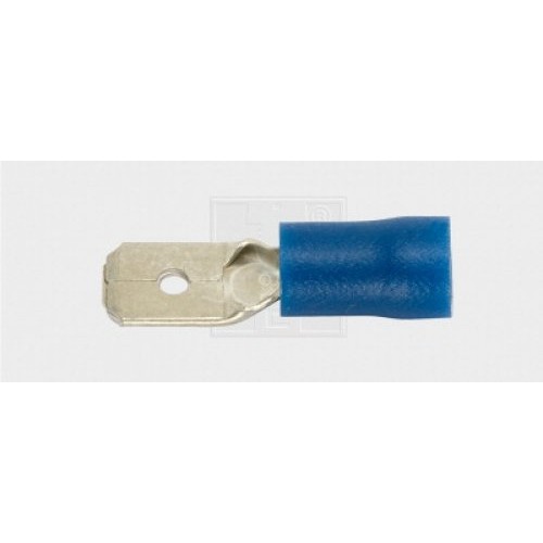 Flachsteckzunge 6,3/1,5-2,5mm², blau 7Stk.