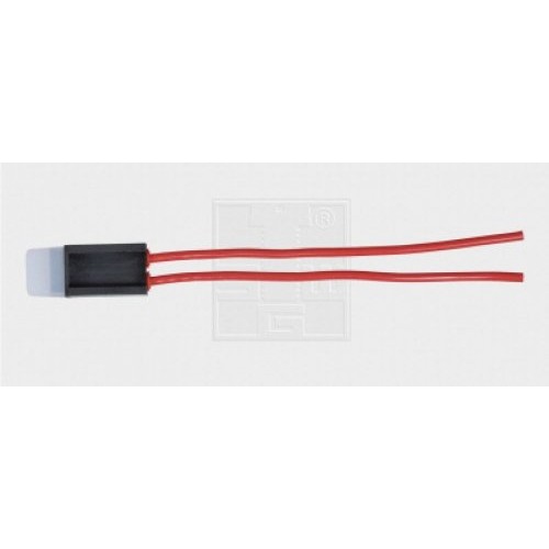 Sicherungshalter für Flachstecksicherungen Mini, spritzwassergeschützt, mit Kabel 30A / 2,5mm² 1Stk.