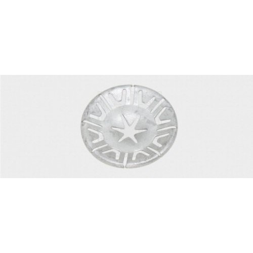 Klemmscheibe VAG, silber, Metall 8Stk.