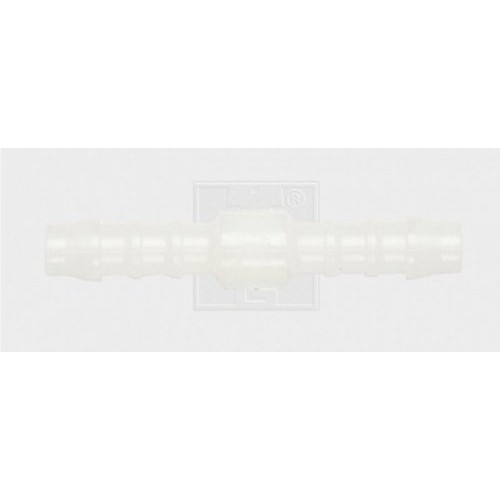 Schlauchverbinder gerade 6 mm, Kunststoff 2Stk.
