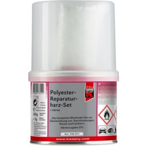 AUTO-K Polyester Reparatur - Harz Set 250g