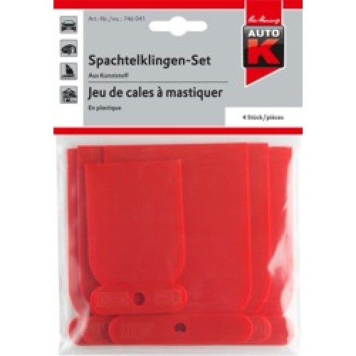AUTO-K Spachtelklingen Set Plastik