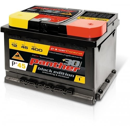 Panther Car +30% A+45 Typ I Autobatterie 12V 45Ah 400A