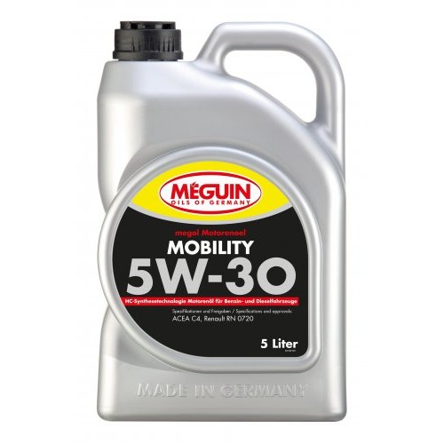 Meguin megol 3182 Motoröl Mobility SAE 5W-30 5l
