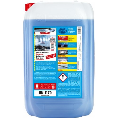Sonax 0332705  AntiFrost & KlarSicht CLASSIC Citrusduft Konzentrat 25Liter Kanister