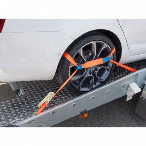 Autotransportgurt Kofferset, Radsicherung 3-teilig