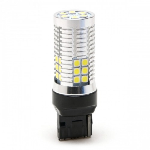 LED Metalsockel W21W T20 7440 30x3030 SMD Weiß 100 % Canbus Inside