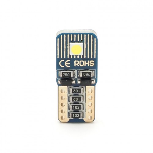 LIMOX LED Glassockel W5W W2,1x9,5d 2x 2835 SMD Weiß T10 Canbus