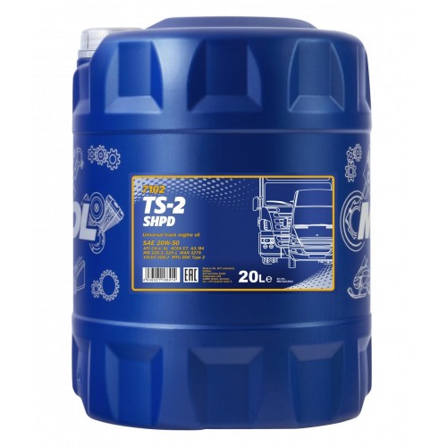 MANNOL TS-2 SHPD 20W-50 Motoröl 20l Kanister - Motoröl günstig kaufen