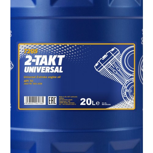 Mannol 7205 2-Takt Universal mineralisches Motoröl 20l Kanister