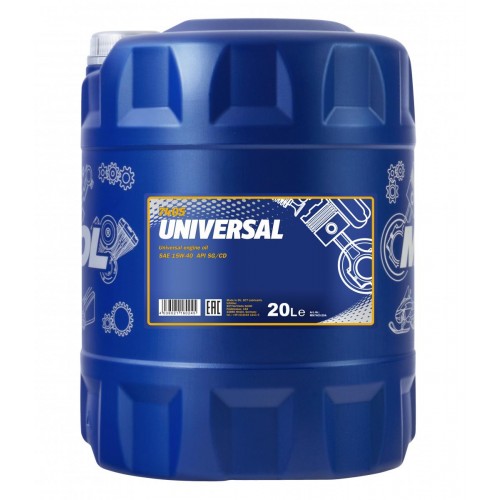 Mannol 7405 Universal 15W-40 mineralisches Motoröl 20l Kanister
