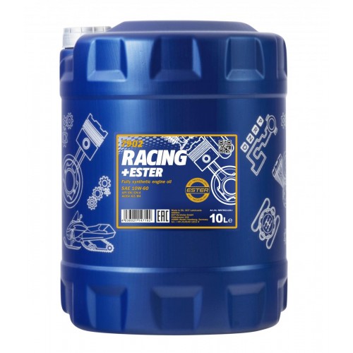 Mannol 7902 Racing + Ester 10W-60 synthetisches Motoröl 10l Kanister