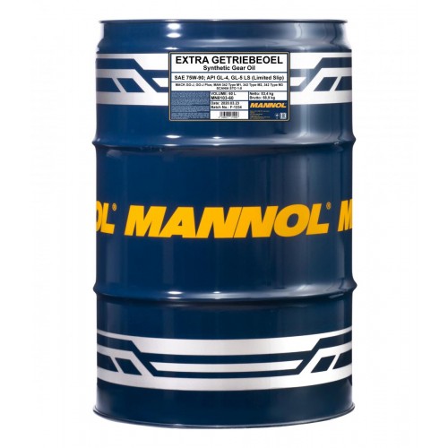 Mannol 8103 Extra 75W-90 Getriebeöl 60l Fass