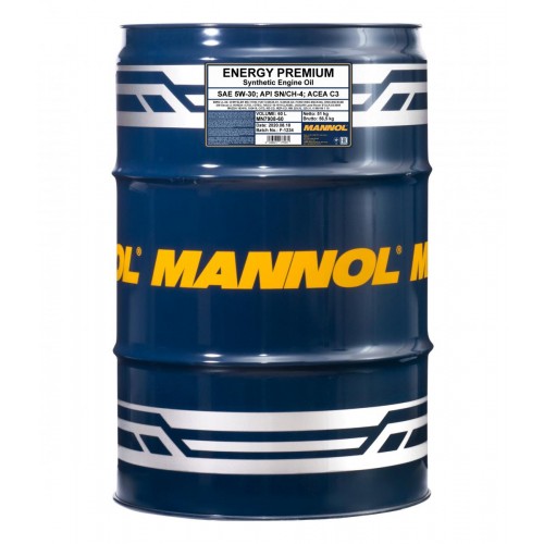 Mannol 7908 Energy Premium 5W-30 synthetisches Motoröl 60l Fass