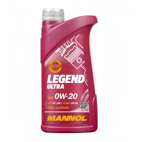Mannol 7918 Legend Ultra 0W-20 synthetisches Motoröl 1l Flasche