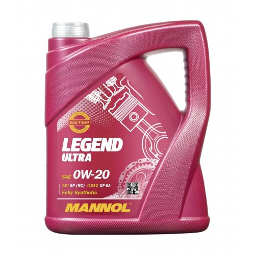 Mannol 7918 Legend Ultra 0W-20 synthetisches Motoröl 5l Kanister