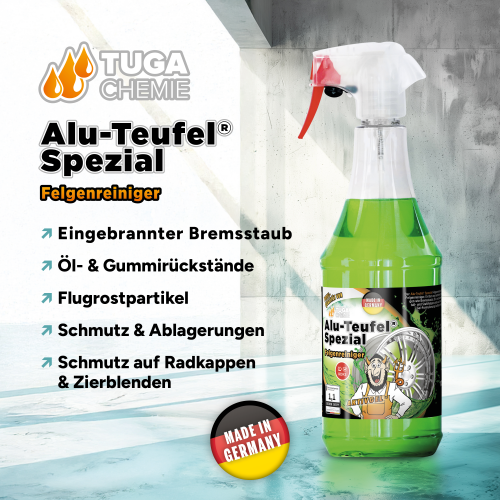 Tuga Chemie - Alu-Teufel Spezial Felgenreiniger 1L Spraydose