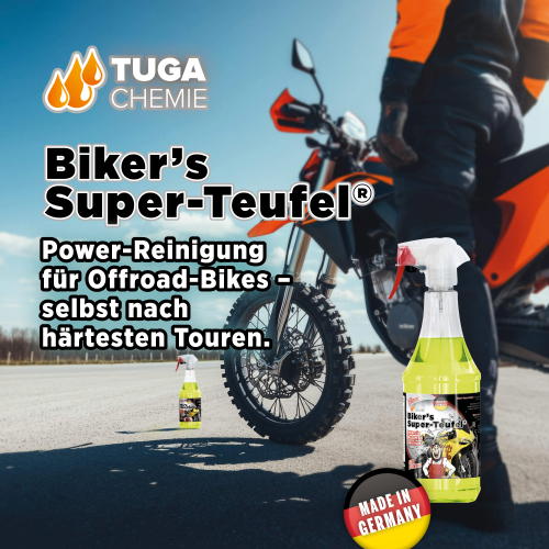 Tuga Chemie - Biker's Super-Teufel Motorrad Reiniger 1L Spraydose