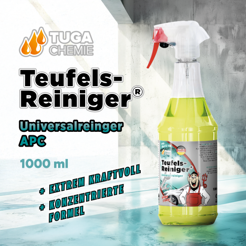 Tuga Chemie - Teufels-Reiniger (Intensiv alles Reiniger) 1L Spraydose