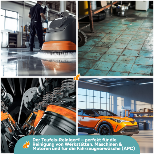 Tuga Chemie - Teufels-Reiniger (Intensiv alles Reiniger) 1L Spraydose